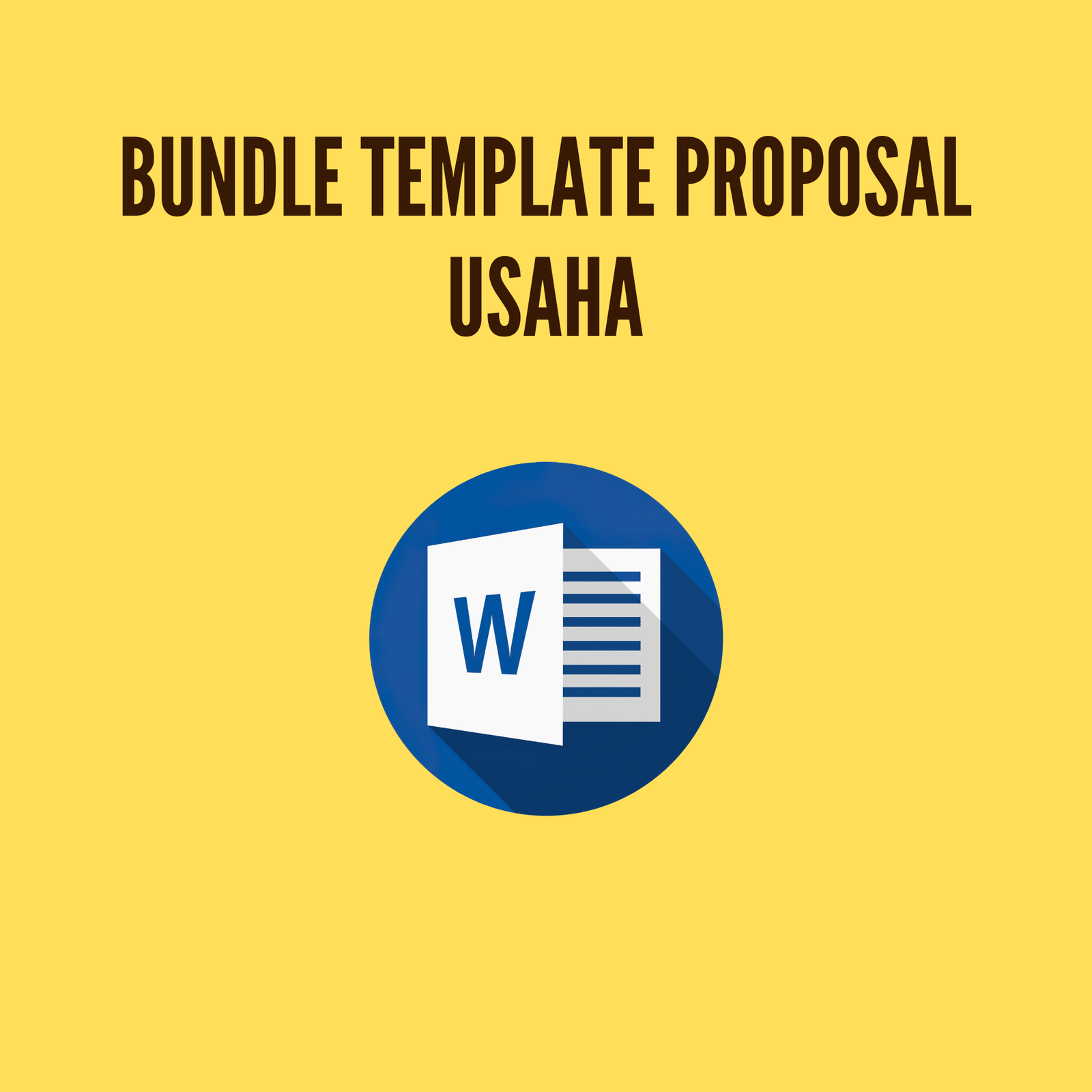 bundle template proposal usaha
