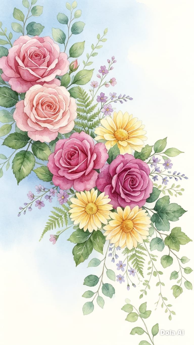 Wallpaper Bunga Aesthetic Pastel HD